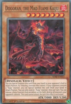 Dogoran, the Mad Flame Kaiju⁣ - Structure Deck: Soulburner⁣ (Common)⁣ [015]