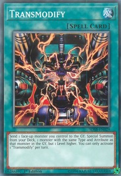 Transmodify⁣ - Structure Deck: Soulburner⁣ (Common)⁣ [029]
