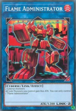 Flame Administrator⁣ - Structure Deck: Soulburner⁣ (Common)⁣ [044]