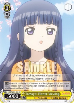 Tomoyo: Flower Viewing⁣ - Cardcaptor Sakura: Clear Card⁣ (Common)⁣ [023]