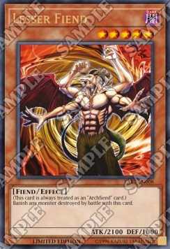 Lesser Fiend - Lost Art Promos (Ultra Rare) [LART-008]