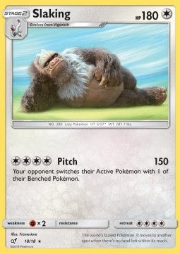 Slaking⁣ - Detective Pikachu⁣ (Rare)⁣ [18]