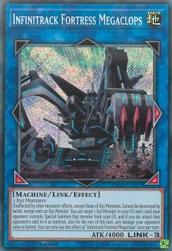 Infinitrack Fortress Megaclops - The Infinity Chasers (Secret Rare) [INCH-011]
