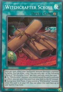 Witchcrafter Scroll⁣ - The Infinity Chasers⁣ (Secret Rare)⁣ [025]
