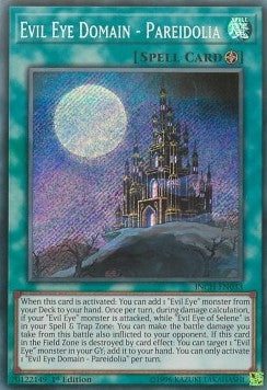 Evil Eye Domain - Pareidolia⁣ - The Infinity Chasers⁣ (Secret Rare)⁣ [033]