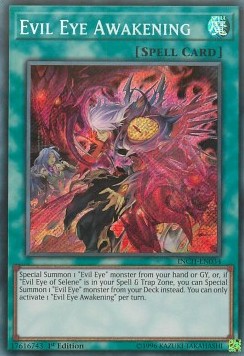 Evil Eye Awakening⁣ - The Infinity Chasers⁣ (Secret Rare)⁣ [034]