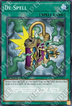 De-Spell - Speed Duel: Arena of Lost Souls (Common) [SBLS-037]