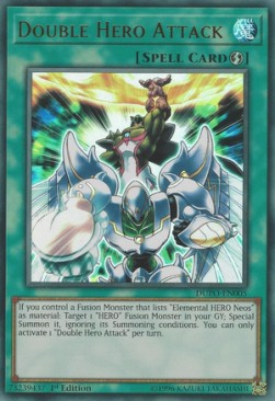 Double Hero Attack⁣ - Duel Power⁣ (Ultra Rare)⁣ [005]