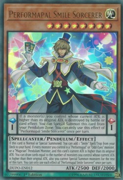 Performapal Smile Sorcerer⁣ - Duel Power⁣ (Ultra Rare)⁣ [012]
