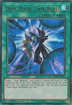 Dark Magic Twin Burst⁣ - Duel Power⁣ (Ultra Rare)⁣ [018]