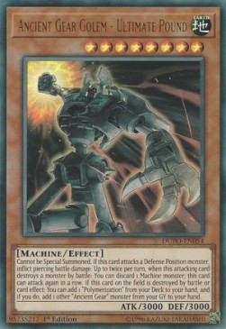 Ancient Gear Golem - Ultimate Pound⁣ - Duel Power⁣ (Ultra Rare)⁣ [054]