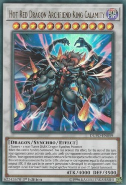 Hot Red Dragon Archfiend King Calamity - Duel Power (Ultra Rare) [DUPO-059]