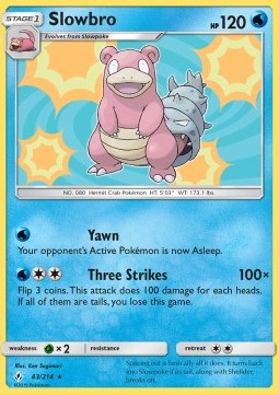 Slowbro - Unbroken Bonds (Holo Rare) [UNB-43]