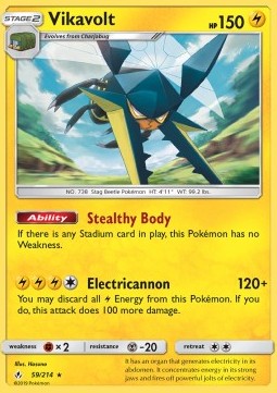 Vikavolt - Unbroken Bonds (Holo Rare) [UNB-59]