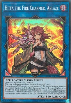 Hiita the Fire Charmer, Ablaze⁣ - OTS Tournament Pack 10⁣ (Super Rare)⁣ [010]