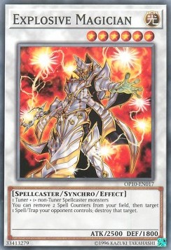 Explosive Magician - OTS Tournament Pack 10 (Common) [OP10-017]
