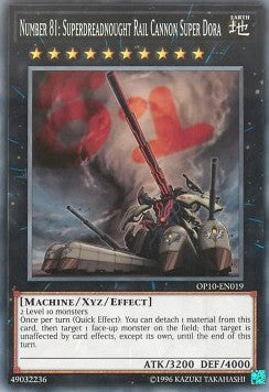 Number 81: Superdreadnought Rail Cannon Super Dora⁣ - OTS Tournament Pack 10⁣ (Common)⁣ [019]