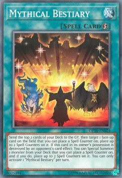 Mythical Bestiary - OTS Tournament Pack 10 (Common) [OP10-024]