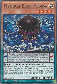 Mythical Beast Medusa - Structure Deck: Order of the Spellcasters (Common) [SR08-009]
