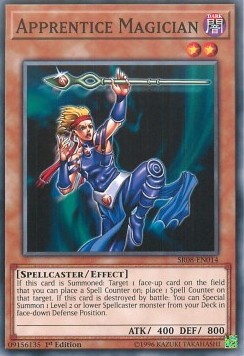 Apprentice Magician - Structure Deck: Order of the Spellcasters (Common) [SR08-014]