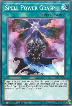 Spell Power Grasp⁣ - Structure Deck: Order of the Spellcasters⁣ (Common)⁣ [025]