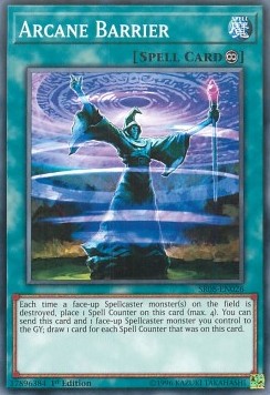 Arcane Barrier⁣ - Structure Deck: Order of the Spellcasters⁣ (Common)⁣ [026]