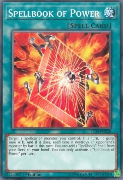 Spellbook of Power⁣ - Structure Deck: Order of the Spellcasters⁣ (Common)⁣ [028]
