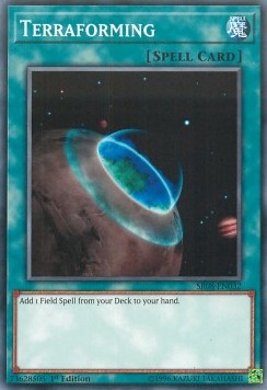 Terraforming⁣ - Structure Deck: Order of the Spellcasters⁣ (Common)⁣ [032]