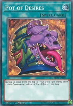 Pot of Desires - Structure Deck: Order of the Spellcasters (Common) [SR08-034]
