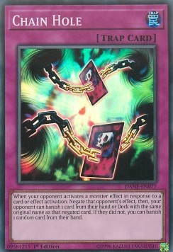 Chain Hole⁣ - Dark Neostorm⁣ (Super Rare)⁣ [077]