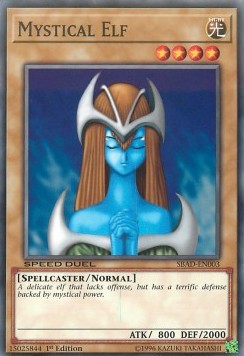 Mystical Elf⁣ - Speed Duel: Attack from the Deep⁣ (Common)⁣ [003]