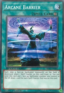 Arcane Barrier⁣ - Speed Duel: Attack from the Deep⁣ (Common)⁣ [005]