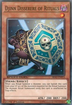 Djinn Disserere of Rituals⁣ - Speed Duel: Attack from the Deep⁣ (Common)⁣ [013]