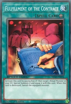 Fulfillment of the Contract⁣ - Speed Duel: Attack from the Deep⁣ (Common)⁣ [014]