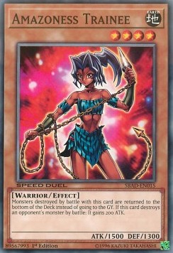 Amazoness Trainee - Speed Duel: Attack from the Deep (Common) [SBAD-015]