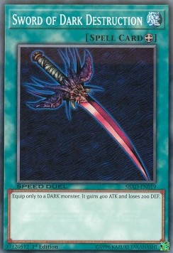 Sword of Dark Destruction⁣ - Speed Duel: Attack from the Deep⁣ (Common)⁣ [019]