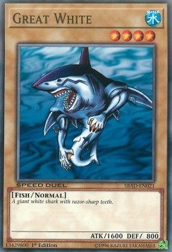 Great White⁣ - Speed Duel: Attack from the Deep⁣ (Common)⁣ [021]