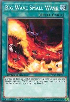 Big Wave Small Wave⁣ - Speed Duel: Attack from the Deep⁣ (Common)⁣ [032]