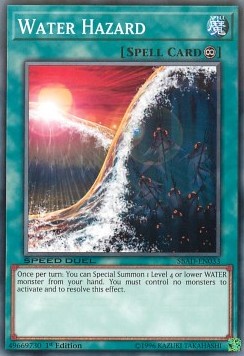 Water Hazard⁣ - Speed Duel: Attack from the Deep⁣ (Common)⁣ [033]