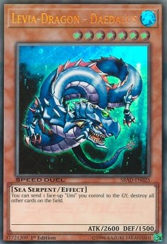 Levia-Dragon - Daedalus - Speed Duel: Attack from the Deep (Ultra Rare) [SBAD-025]