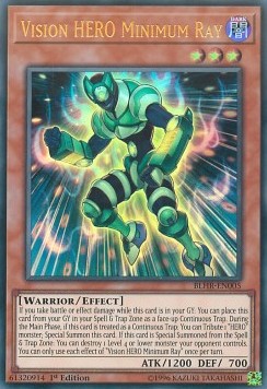 Vision HERO Minimum Ray⁣ - Battles of Legend: Hero's Revenge⁣ (Ultra Rare)⁣ [005]