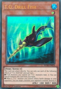 T.G. Drill Fish⁣ - Battles of Legend: Hero's Revenge⁣ (Ultra Rare)⁣ [024]