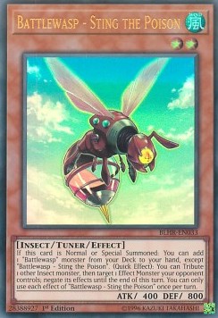 Battlewasp - Sting the Poison⁣ - Battles of Legend: Hero's Revenge⁣ (Ultra Rare)⁣ [033]