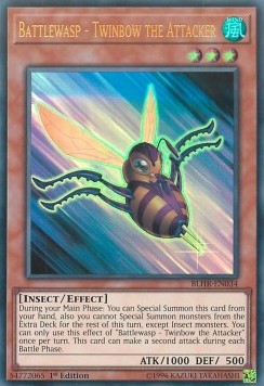 Battlewasp - Twinbow the Attacker⁣ - Battles of Legend: Hero's Revenge⁣ (Ultra Rare)⁣ [034]
