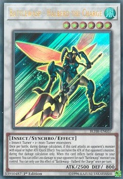 Battlewasp - Halberd the Charge⁣ - Battles of Legend: Hero's Revenge⁣ (Ultra Rare)⁣ [037]