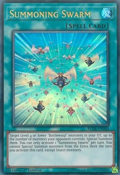 Summoning Swarm⁣ - Battles of Legend: Hero's Revenge⁣ (Ultra Rare)⁣ [040]