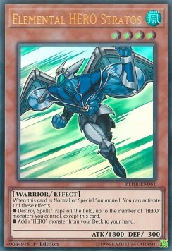 Elemental HERO Stratos - Battles of Legend: Hero's Revenge (Ultra Rare) [BLHR-061]