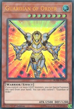Guardian of Order - Battles of Legend: Hero's Revenge (Ultra Rare) [BLHR-075]