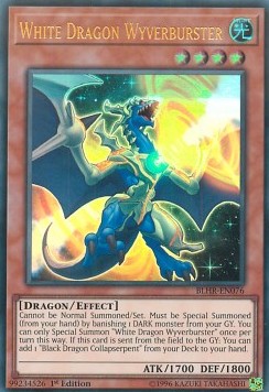 White Dragon Wyverburster - Battles of Legend: Hero's Revenge (Ultra Rare) [BLHR-076]