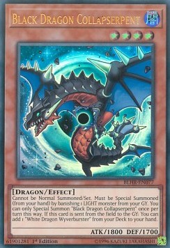 Black Dragon Collapserpent⁣ - Battles of Legend: Hero's Revenge⁣ (Ultra Rare)⁣ [077]